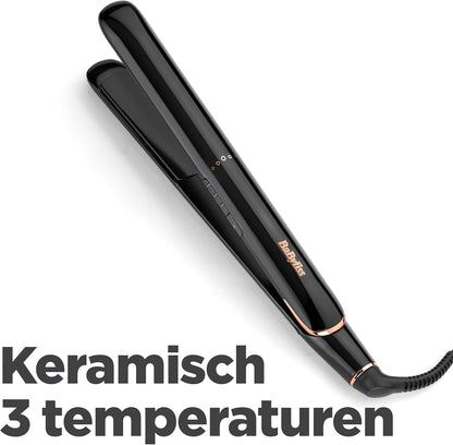 Babyliss Smooth Finish 230 Stijltang St250E - Tot 230ÝC - Titanium-Keramische Coating - Multi-Voltage