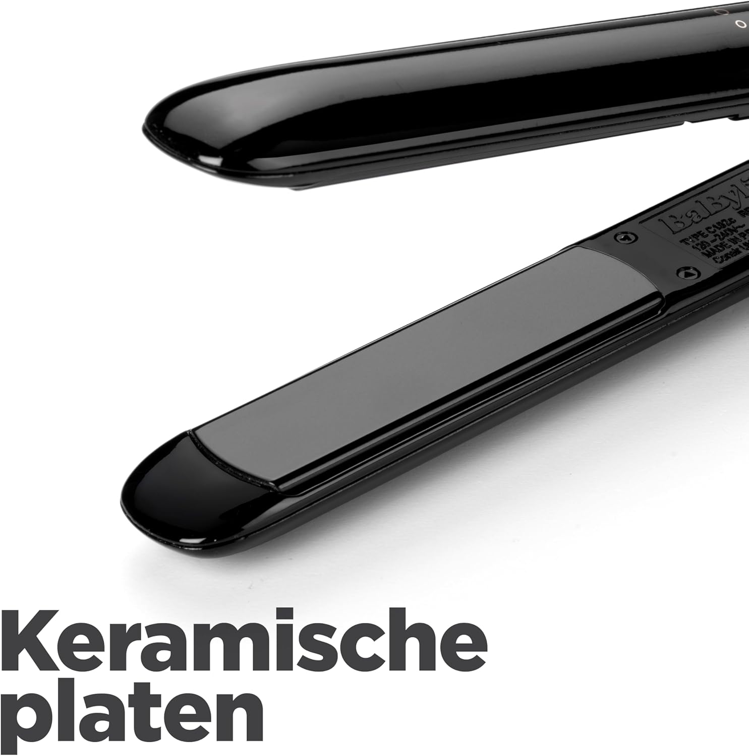 Babyliss Smooth Finish 230 Stijltang St250E - Tot 230ÝC - Titanium-Keramische Coating - Multi-Voltage