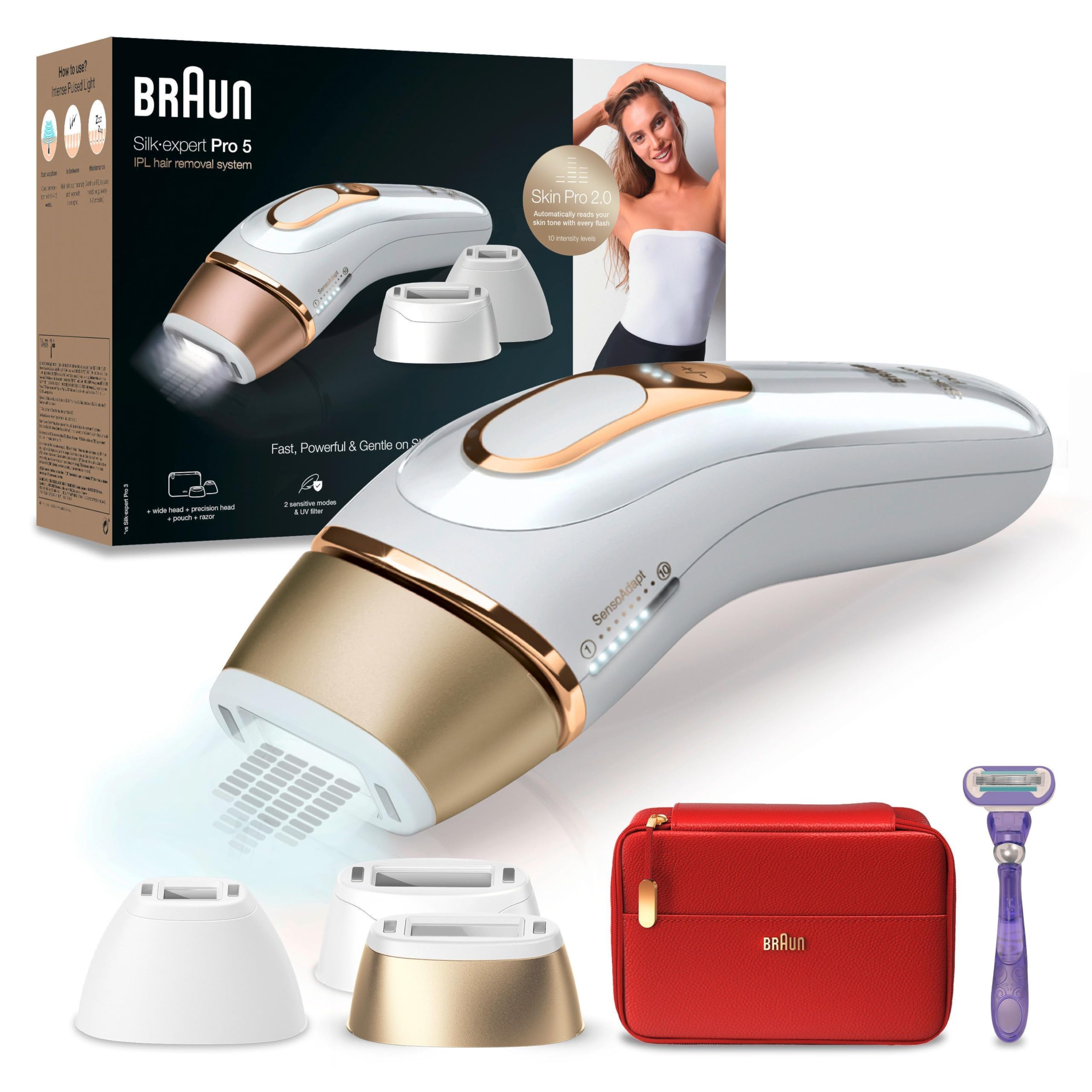 Braun PL5267 IPL Silk Expert Pro 5 Haare