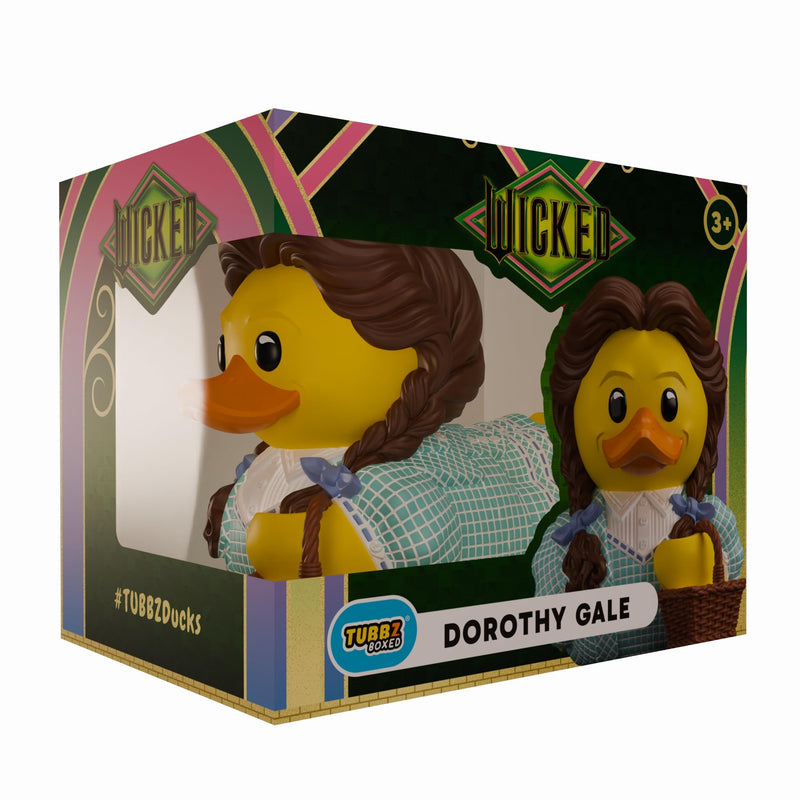 TUBBZ Boîte Édition: Wicked – Dorothy Gale Figurine Canard Cosplay en Vinyle – Produit Officiel de Collection pour Les Fans de Wicked