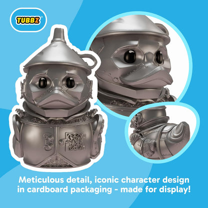 TUBBZ Box-Ausgabe: Wicked for Good – Tin Man Cosplaying Gummiente Vinylfigur – Offizielle Sammelfigur für Fans von Wicked