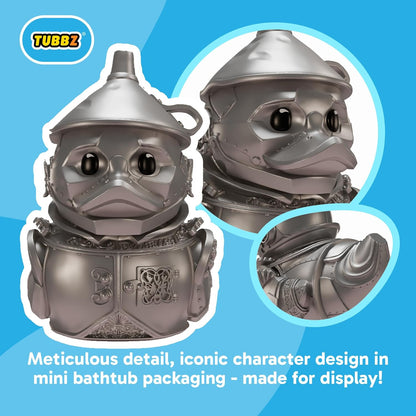 TUBBZ Mini: Wicked for Good – Tin Man Cosplaying Gummiente Vinylfigur – Offizielle Sammelfigur für Fans von Wicked