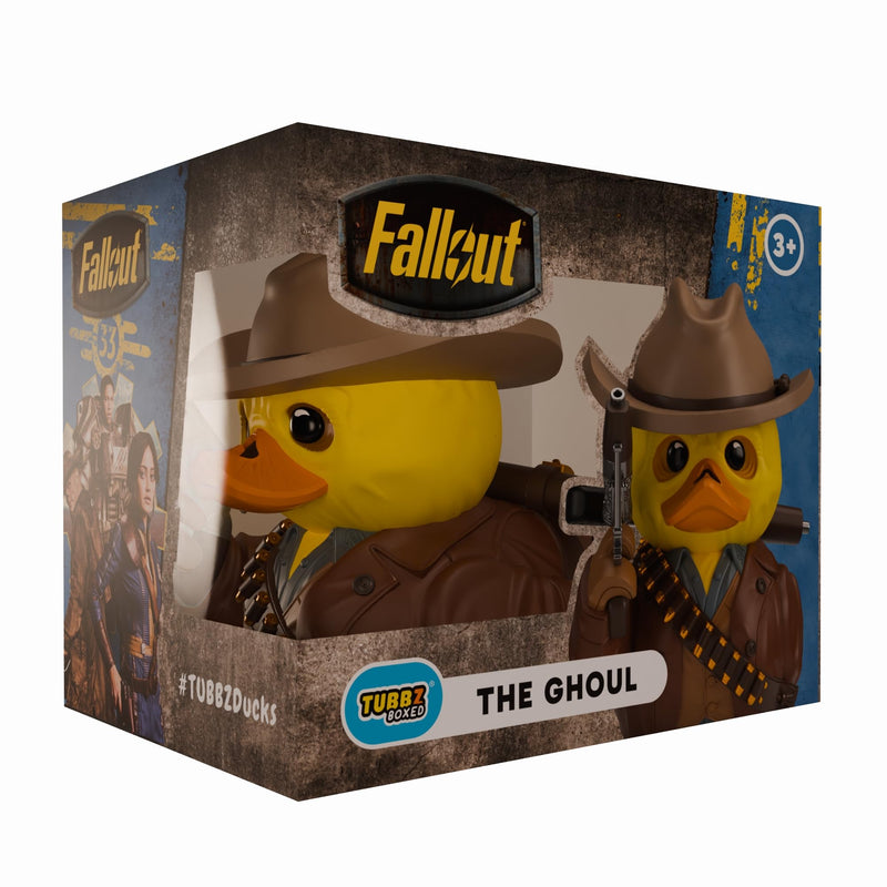 TUBBZ Box-Ausgabe: Fallout TV – Ghoul Cosplaying Gummiente Vinylfigur – Offizielle Sammelfigur für Fans von Fallout TV