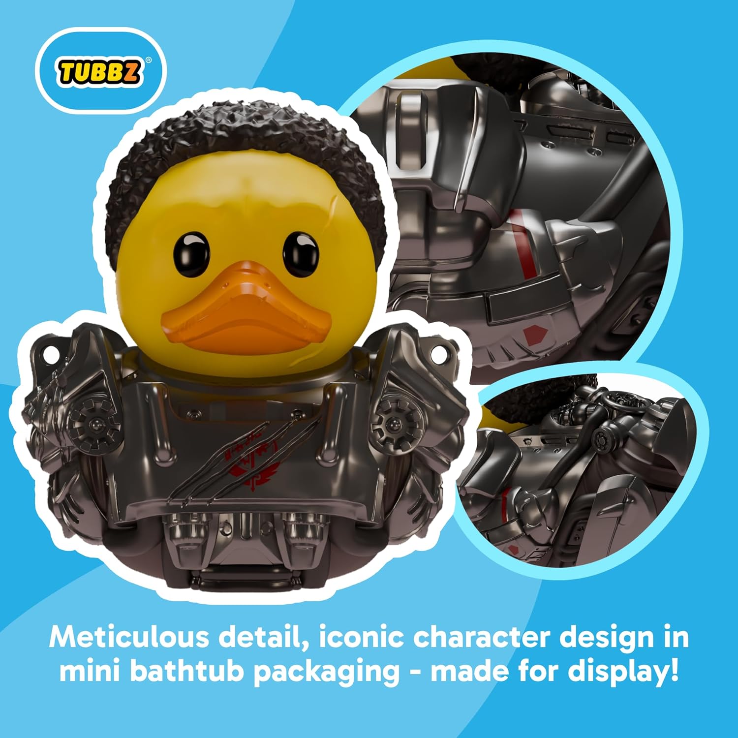 TUBBZ Mini: Fallout TV – Maximus Cosplaying Gummiente Vinylfigur – Offizielle Sammelfigur für Fans von Fallout TV