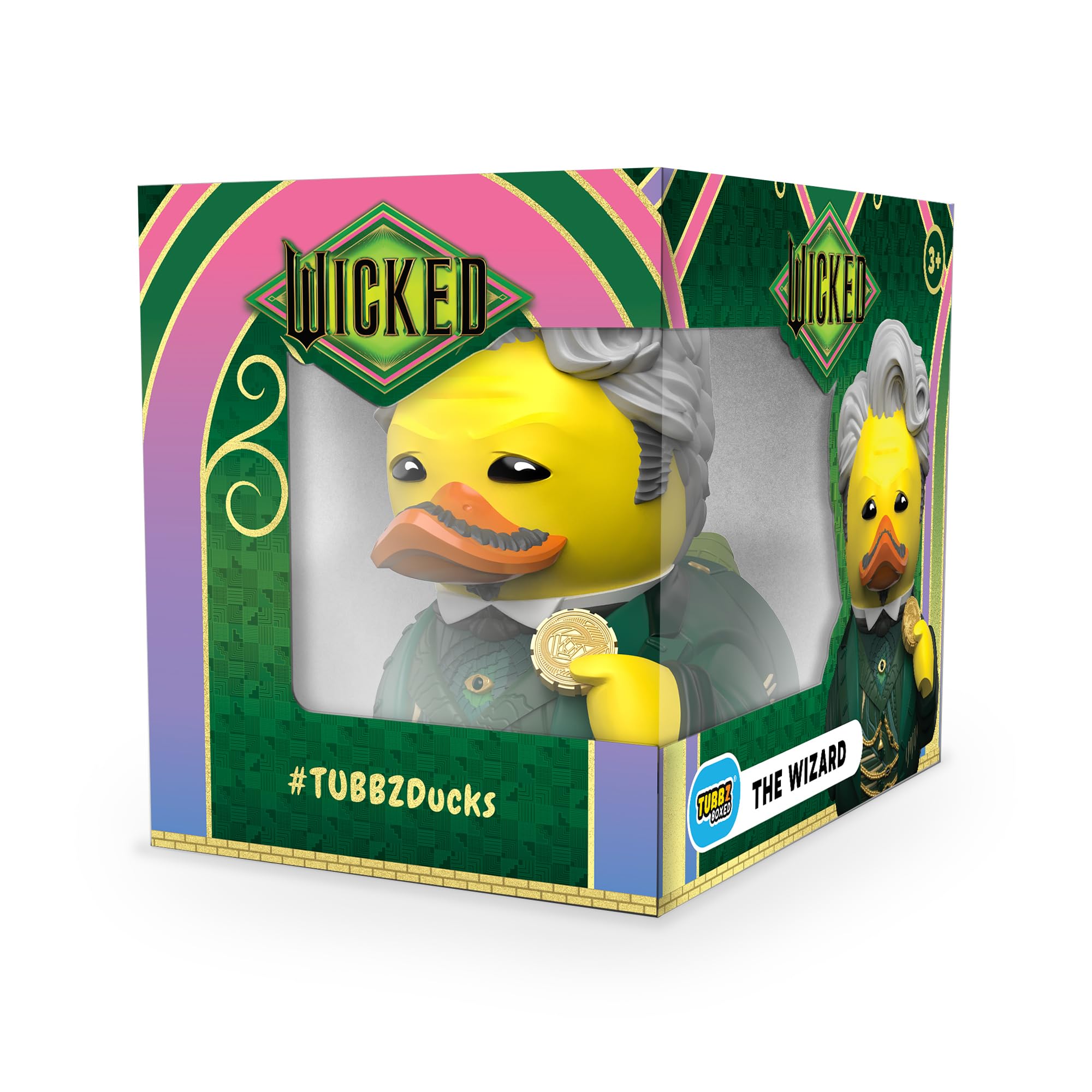 TUBBZ Box-Ausgabe: Wicked for Good – Wizard of Oz Cosplaying Gummiente Vinylfigur – Offizielle Sammelfigur für Fans von Wicked