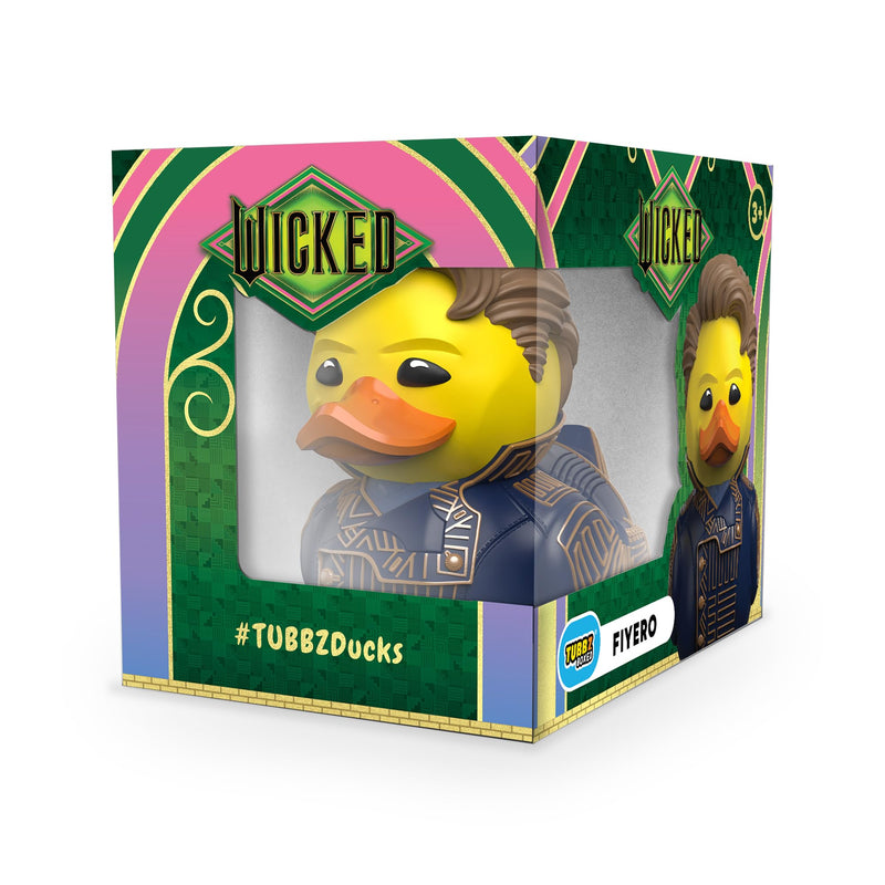 TUBBZ Box-Ausgabe: Wicked for Good – Prince Fiyero Cosplaying Gummiente Vinylfigur – Offizielle Sammelfigur für Fans von Wicked