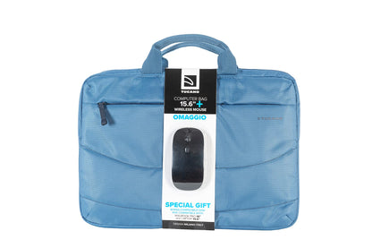 Tucano - IDEA Compact and Slim Bag for 15.6" Laptop and MacBook Pro 16", Perfect for Magazines and Documents