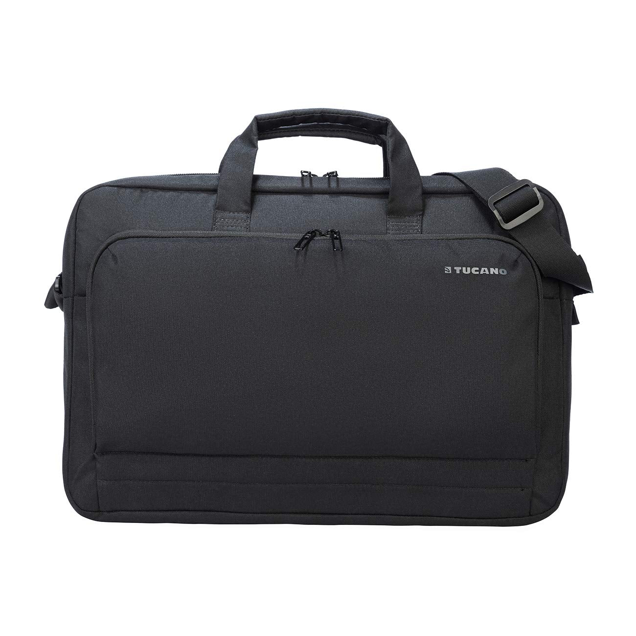 Tucano Star Laptop Bag 15.6 Inch Compatible with MacBook Pro 16 Inch with Shoulder Strap Suitcase Attachment for Work Office University Travel