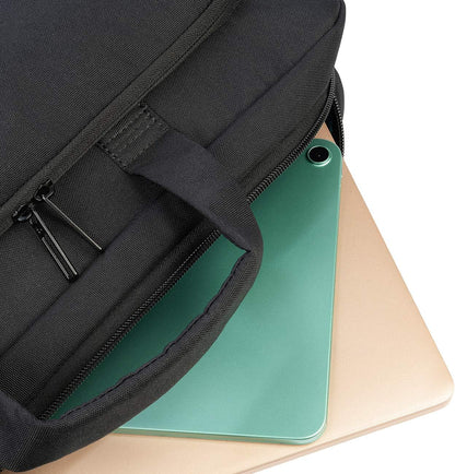 Tucano Star Laptop Bag 15.6 Inch Compatible with MacBook Pro 16 Inch with Shoulder Strap Suitcase Attachment for Work Office University Travel