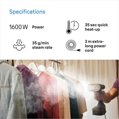 Braun GS7077BK Steamer