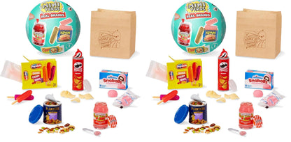 MGA's Miniverse Real Brands - Mini Collectables, Replica Food, Food Brands, NOT Edible - For Collectors, Ages 8+ Years (Pack of 2)