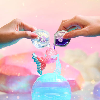 L.O.L. Surprise! Mermaids Makeover Magic Tots – DIY Draagbare Lipgloss voor Jou en Je Pop, Mix en Maak Make-up, Leuk Waterplezier, 6 Popjes om te Verzamelen – Geschikt voor Kinderen van 4+ Jaar