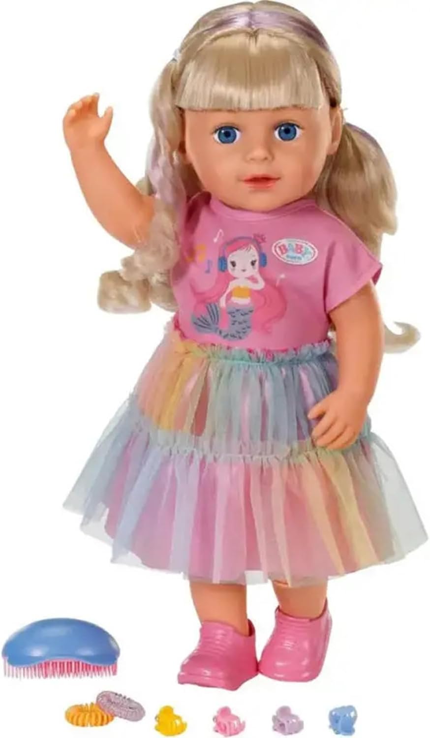 Zapf Creation 838006 Baby Born Pop Carla, 43 cm