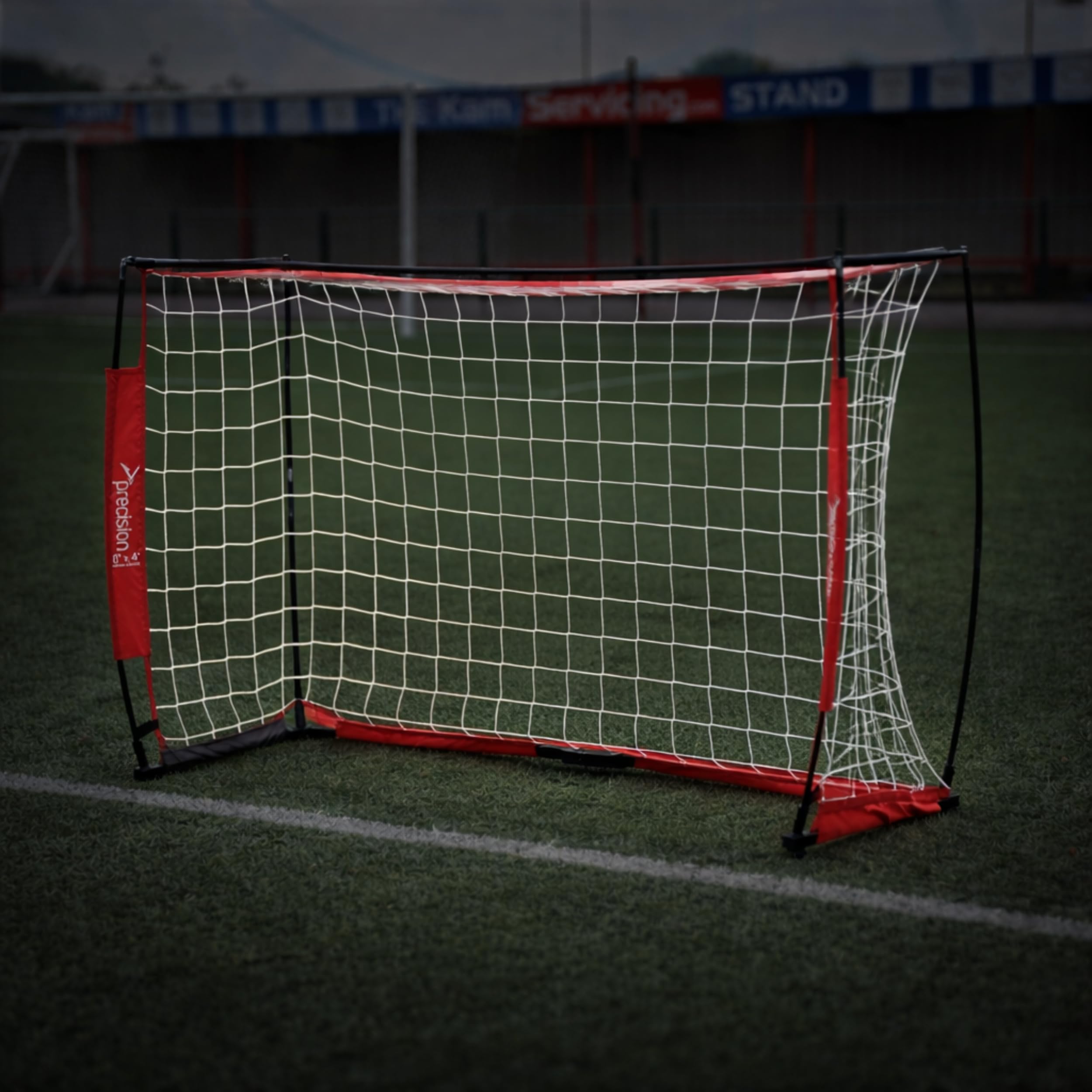Precision Flexi Replacement Net, Knotless Polyester, Football, Futsal Goal, , 100mm Mesh, Durable Training Netting |Goal Not Included |
