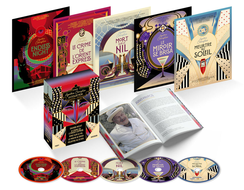 Agatha Christie Coffret 5 Films - Versions Restaurees