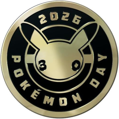 Pokémon TCG: Pokémon Day 2026 Collection (1 foil promo card, 1 coin and 3 booster packs