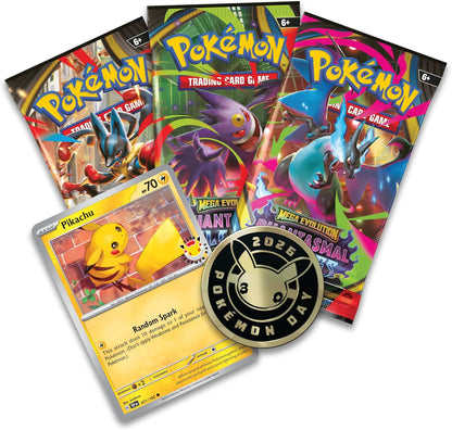 Pokémon TCG: Pokémon Day 2026 Collection (1 foil promo card, 1 coin and 3 booster packs