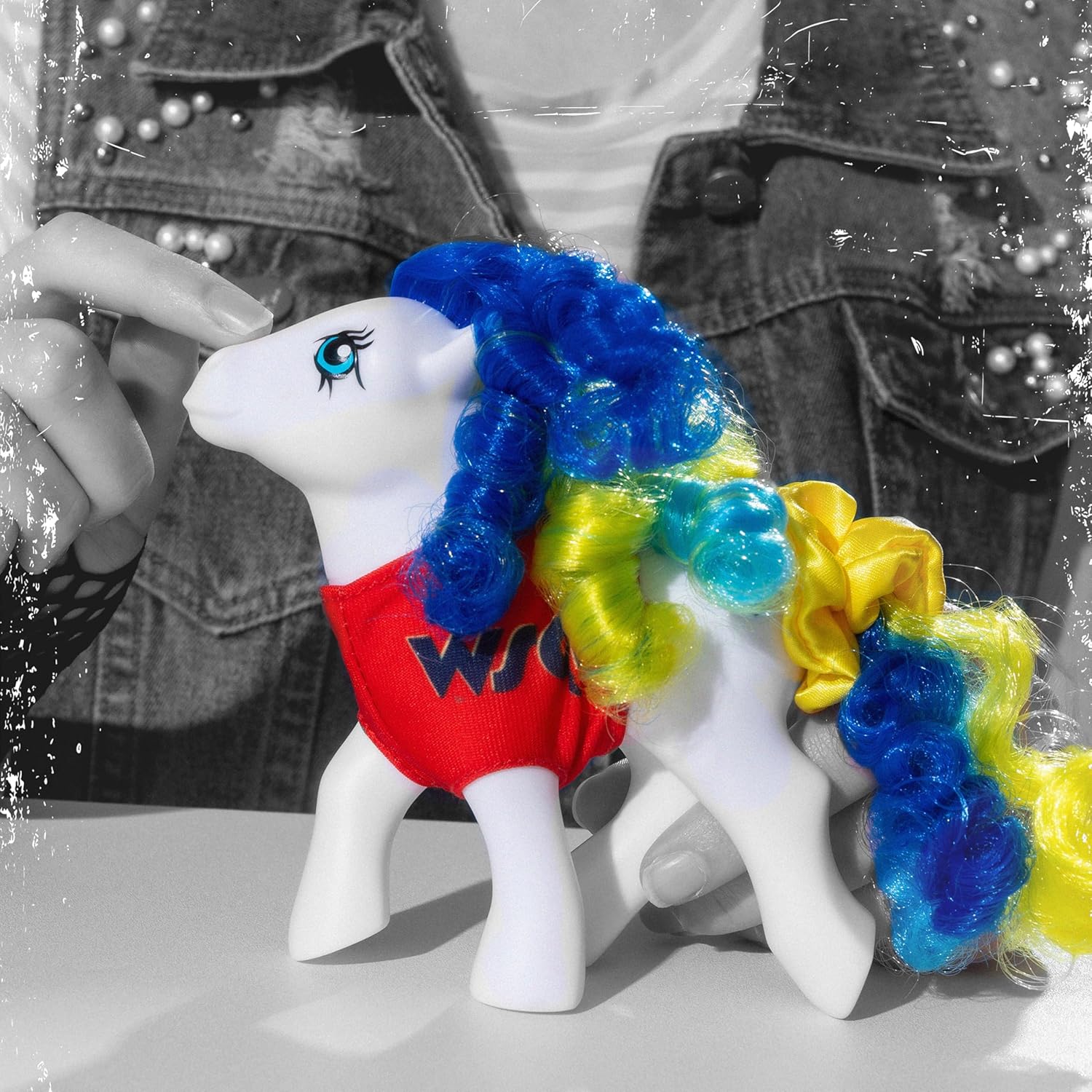 Basic Fun My Little Pony x Stranger Things – The Squawk Pony - 80s Crossover Collectible Ponies – For Fans & Collectors