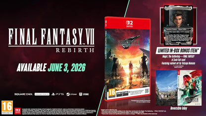 Final Fantasy VII Rebirth (Includes Magic: The Gathering—FINAL FANTASY ‘Zack Fair’ promo card)