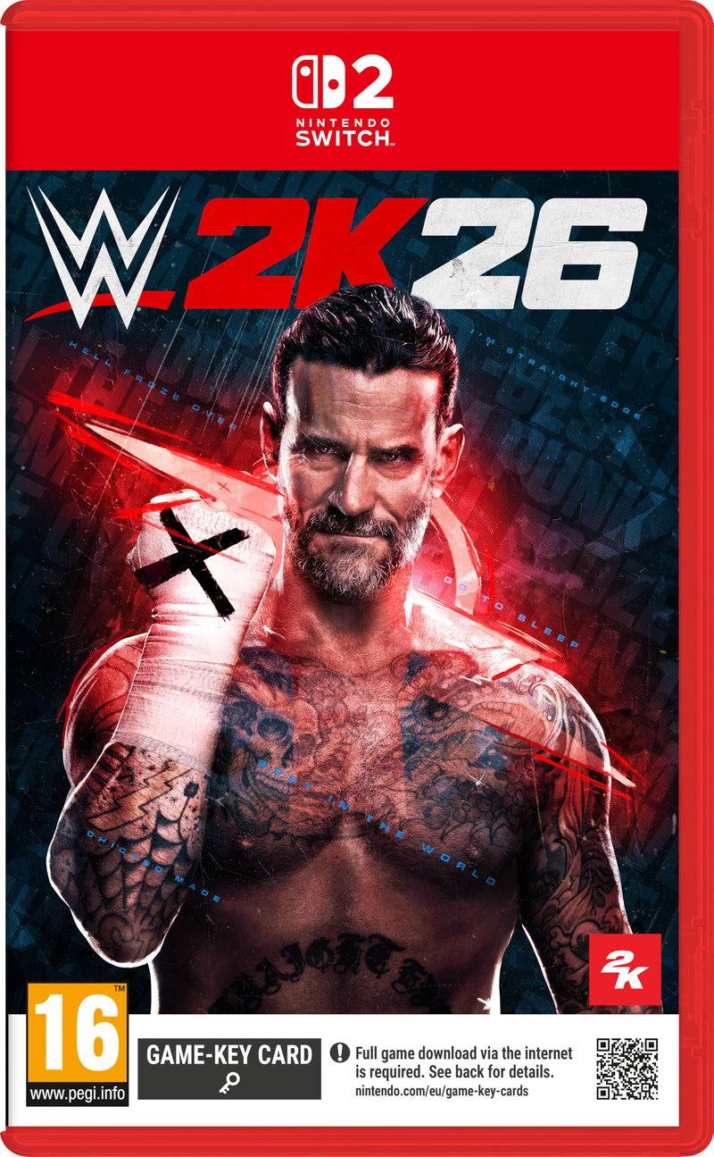 WWE 2K26 Standard Edition Nintendo Switch 2 0GB Cartridge