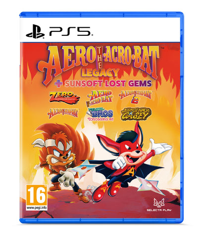 Aero The Acro-Bat Legacy + Sunsoft Lost Gems (PlayStation 5)