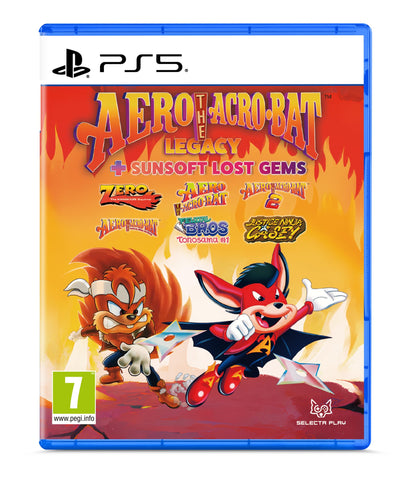 Aero The Acro-Bat Legacy + Sunsoft Lost Gems (PlayStation 5)