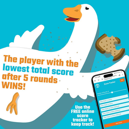 Sneaky Goose: Quick Thinking Memory Game for Kids, Teens & Adults - Travel Size - 2-6 Players - Ages 8+