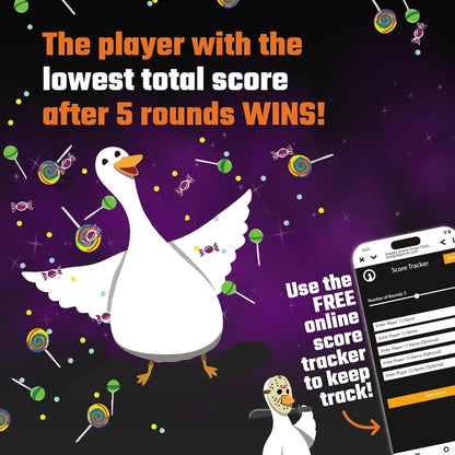 Spooky Goose - Quick-Thinking Memory Game - Halloween Themed - 2-6 Players - Age 8+