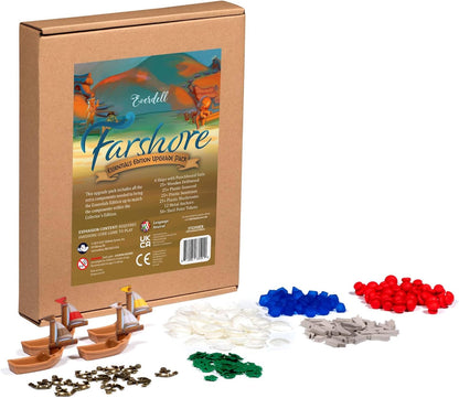 Everdell Farshore Essentials Edition Upgrade Pack | Deluxe Resource Tokens & Solo Variant Expansion, Compatible with Farshore Board Game