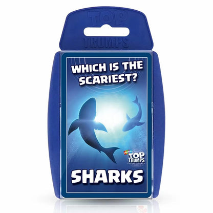 Top Trumps Sharks Classics Card Game, Discover some interesting facts in this educational packed game, 2 plus players makes a great gift for ages 6 plus