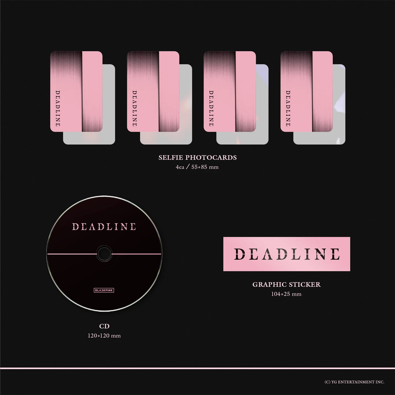 BLACKPINK 3rd Mini Album  PINK Ver.