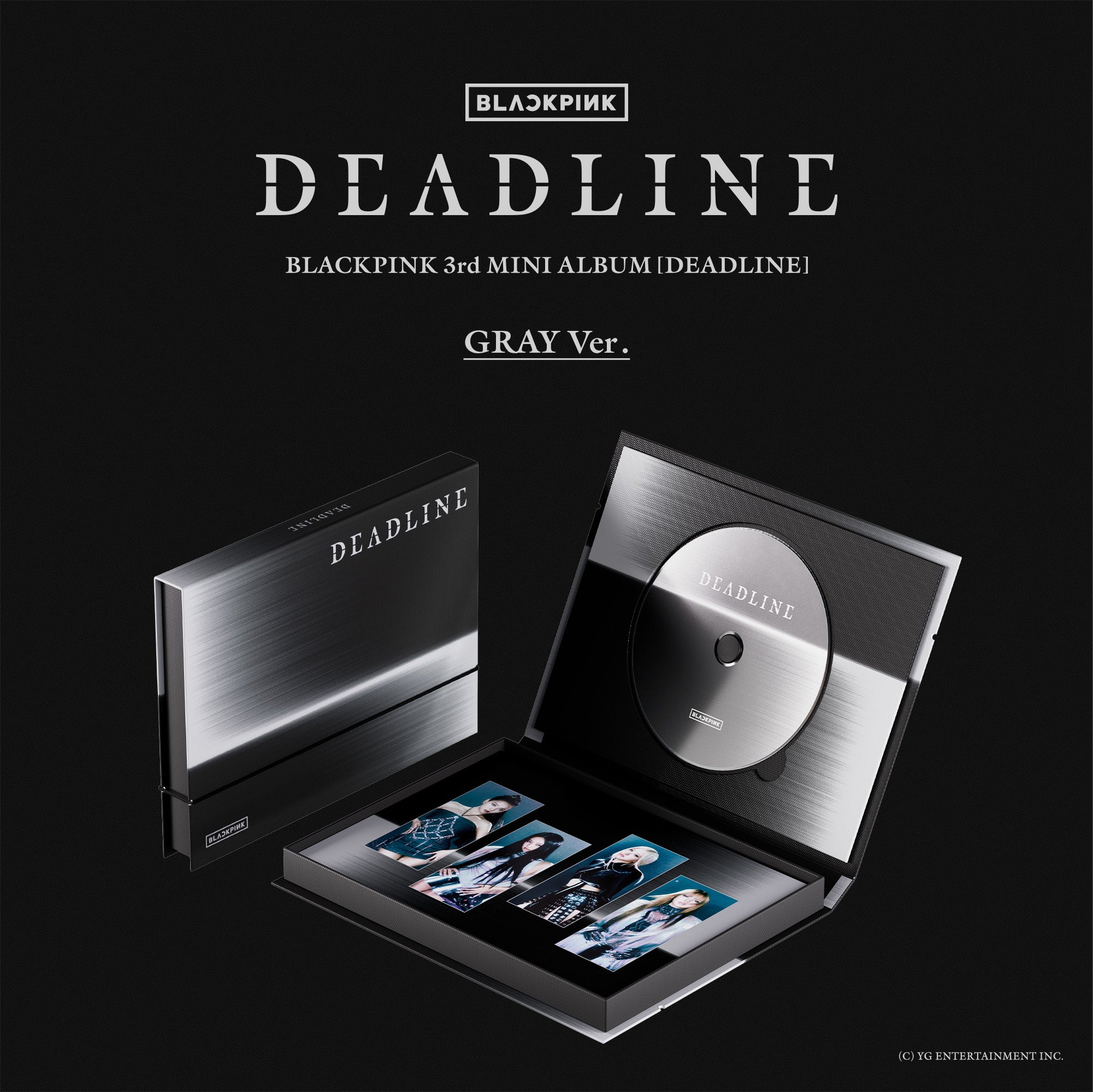 BLACKPINK 3rd Mini Album  GRAY Ver.