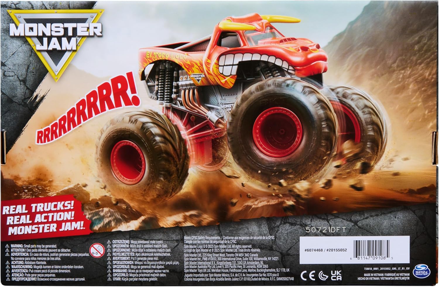 Monster Jam - Rev N` Roar El Toro Loco (6074468)
