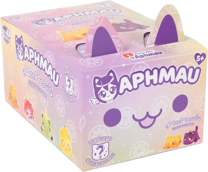 Aphmau 6" MeeMeows Mystery plush Fruit Collection 8 to collect Unboxing toy You Tube Toys Aphmau Channel