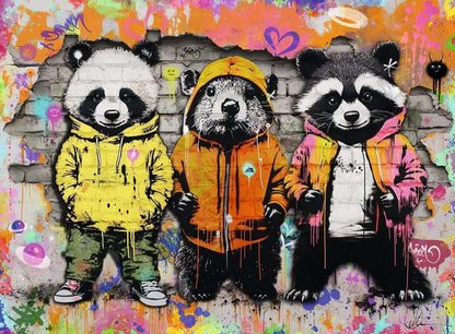Ravensburger - Animal Graffiti 500P (12001705)