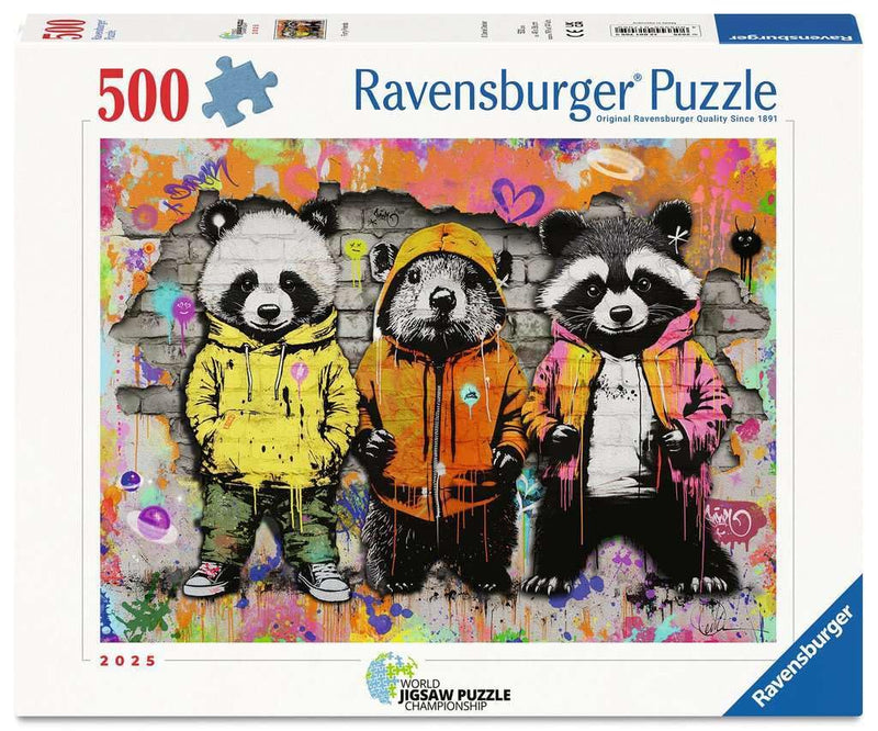 Ravensburger - Animal Graffiti 500P (12001705)
