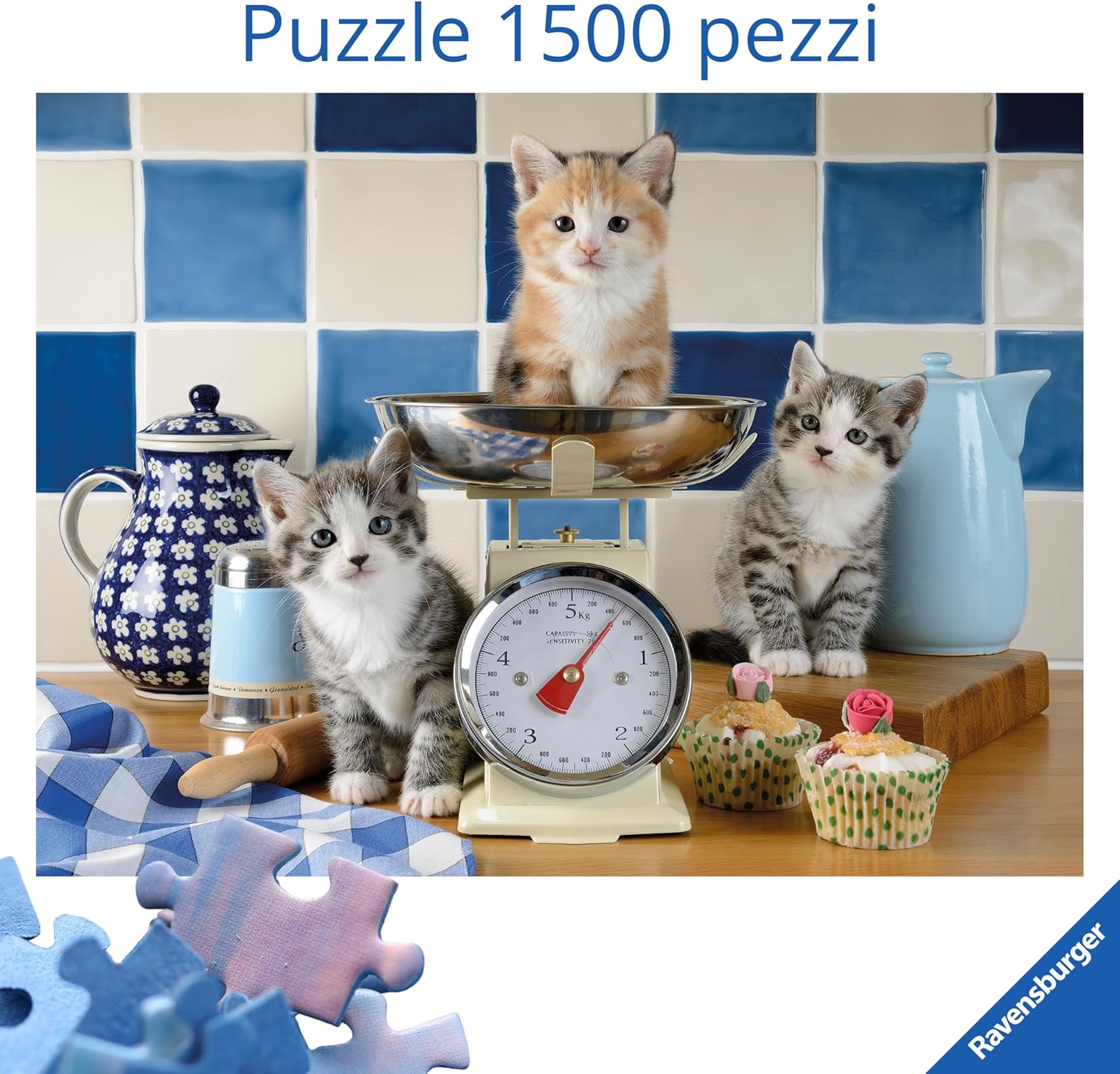 Ravensburger - Cute Cats 1500P (12001708)