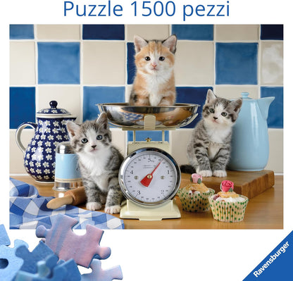 Ravensburger - Cute Cats 1500P (12001708)