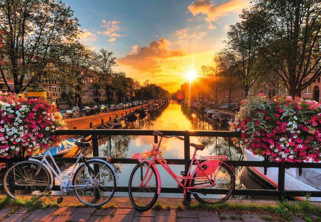 Ravensburger - Sunset In Amsterdam 200P Ad (12001733)