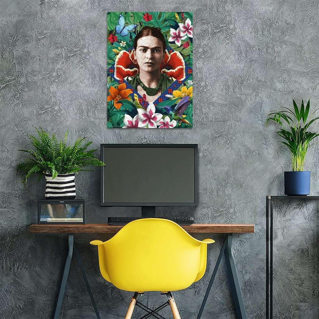 Ravensburger Puzzle: Frida Kahlo - Blooming Fantasy (500Pcs) (12001736)