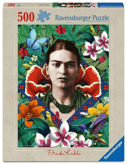 Ravensburger Puzzle: Frida Kahlo - Blooming Fantasy (500Pcs) (12001736)
