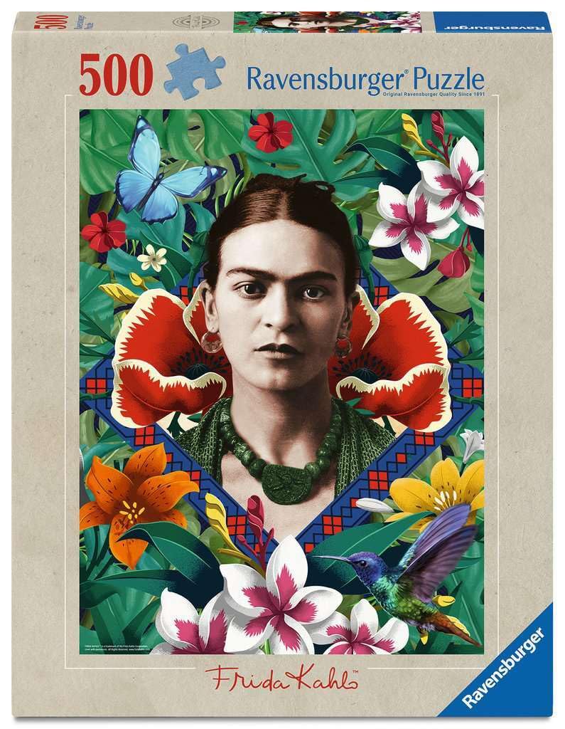 Ravensburger Puzzle: Frida Kahlo - Blooming Fantasy (500Pcs) (12001736)
