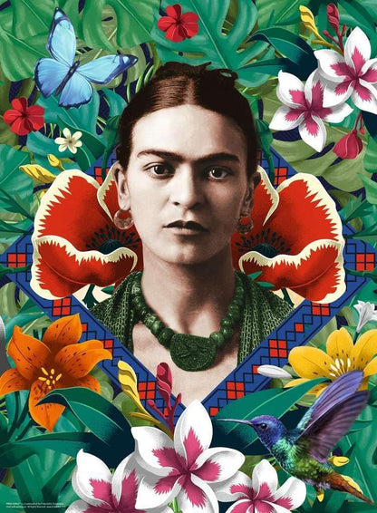 Ravensburger Puzzle: Frida Kahlo - Blooming Fantasy (500Pcs) (12001736)