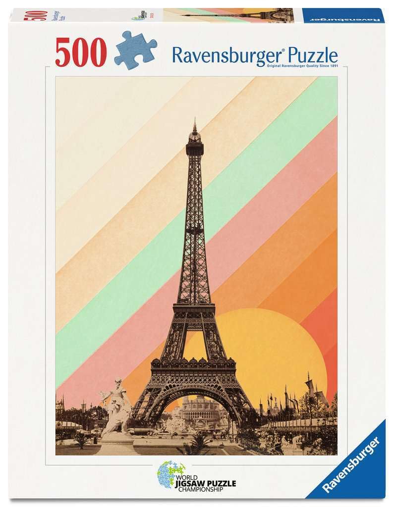 Erwachsenenpuzzle 500 Teile - Pariser Regenbogen - Florent Bodart