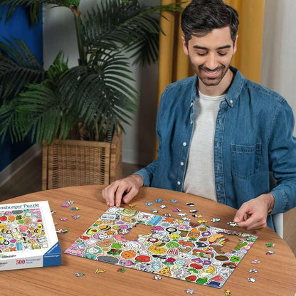 Erwachsenenpuzzle 500 Teile - Niedliches Kawaii Chaos