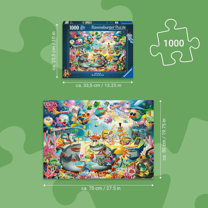 Ravensburger Ocean Lounge 1000 Piece Jigsaw Puzzles for Adults and Kids Age 12 Years Up