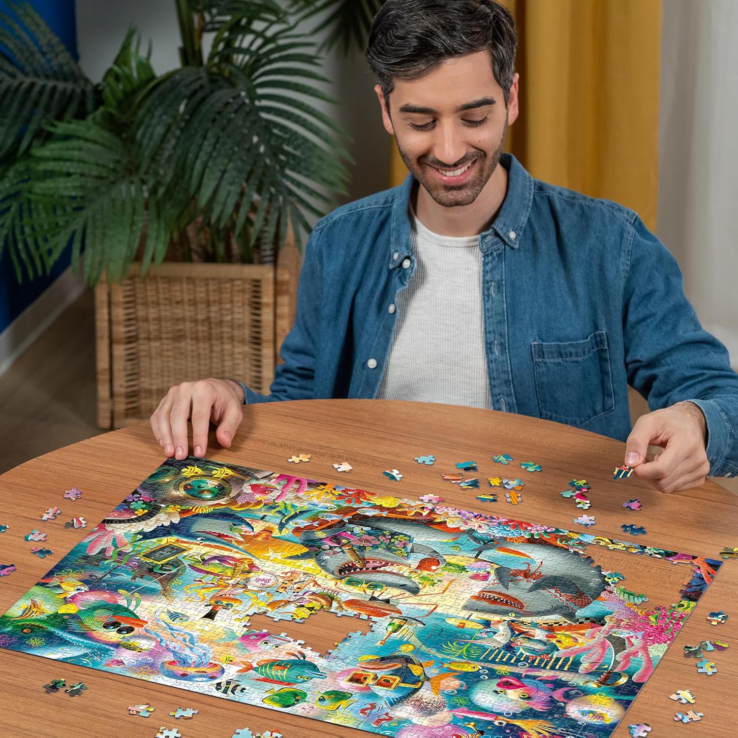Ravensburger Ocean Lounge 1000 Piece Jigsaw Puzzles for Adults and Kids Age 12 Years Up