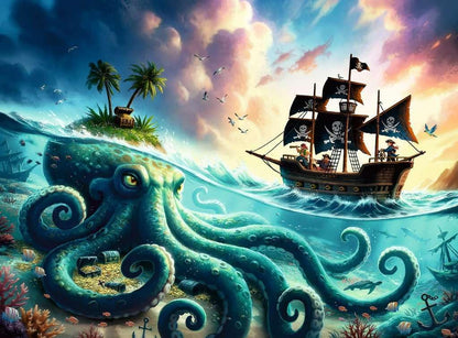 Ravensburger - Pirate Treasure 100P (12004263)
