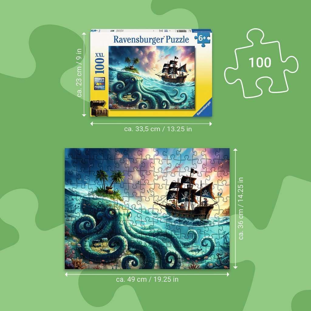 Ravensburger - Pirate Treasure 100P (12004263)