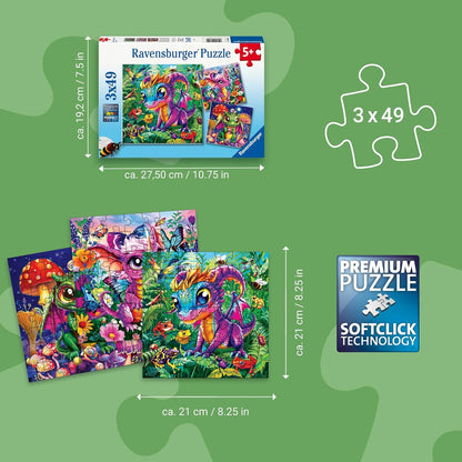 * Baby Garden Dragons 3X49Pc